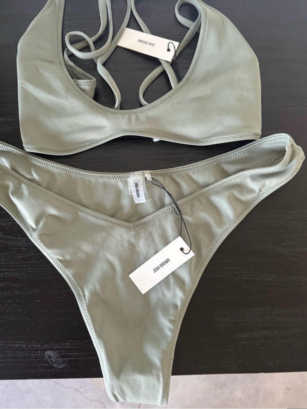 JOAH BROWN Plunge Bikini Set L - Picture 4 of 6